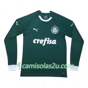 Camisolas de Futebol Palmeiras Equipamento Principal 2019/20 Manga Comprida